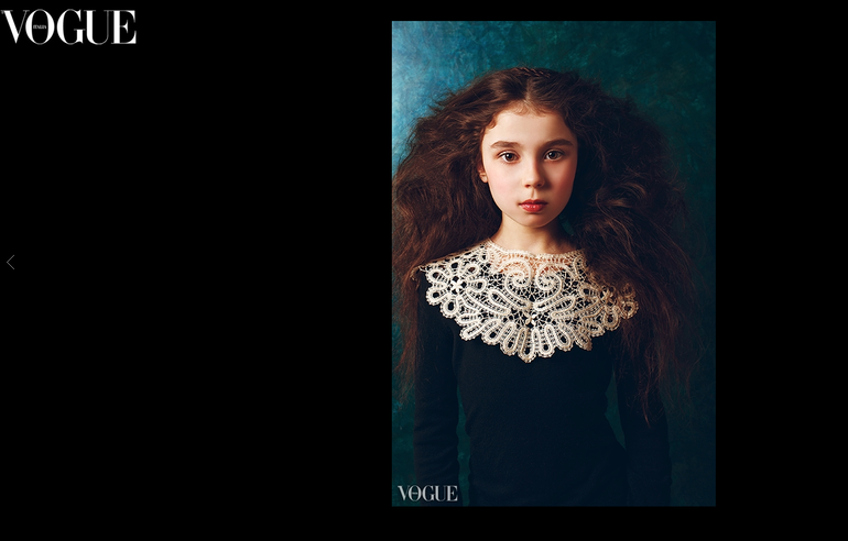 "Fashion Diva " в Италия VOGUE