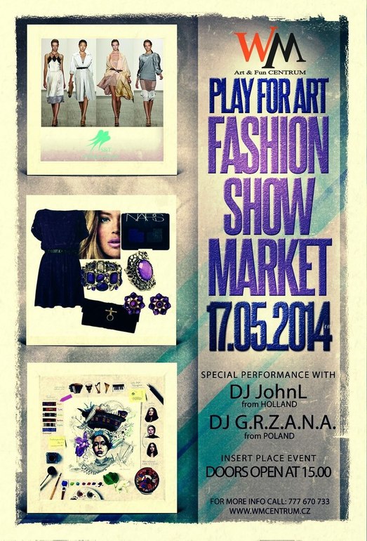 PLAY FOR ART Market and Fashion Show 17/5 ВХОД СВОБОДНЫЙ!!!