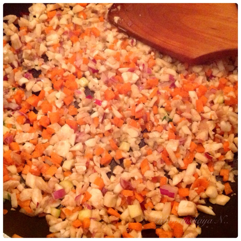 Vegetable cannelloni