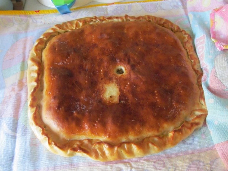пироги в электрической духовке.