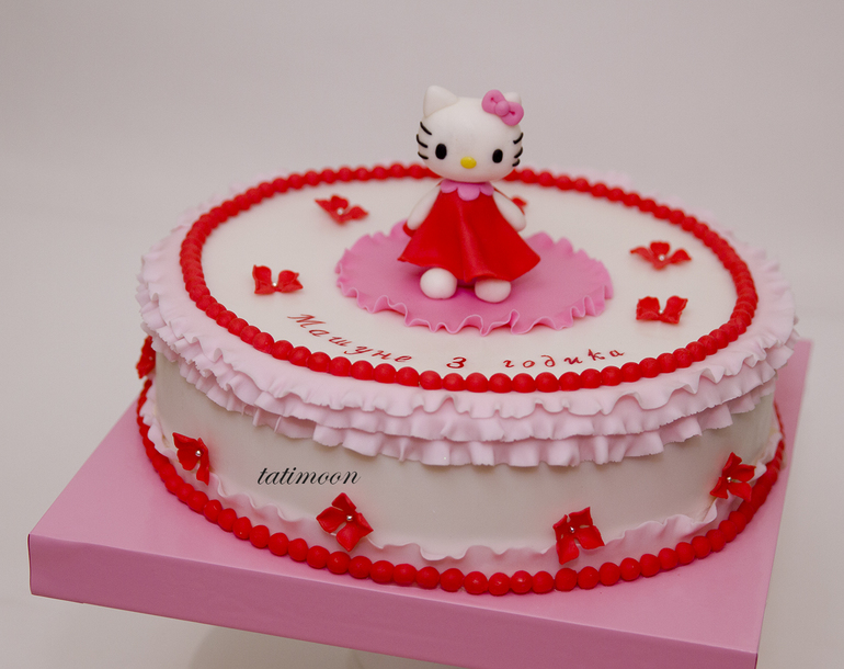 Торт "Hello Kitty"