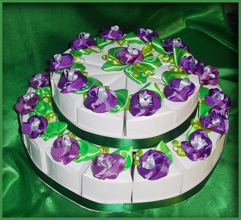 бумажные торты под заказ