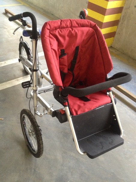 Вело-коляска трансформер для мамы и ребенка аналог Тага/Taga Bike Stroller