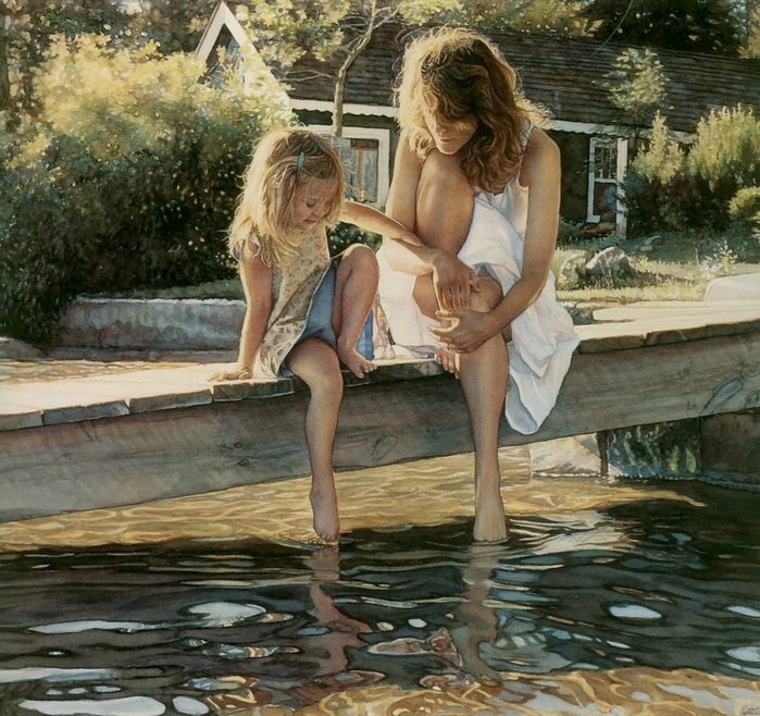 о Стиве Хэнксе. и картины с детьми