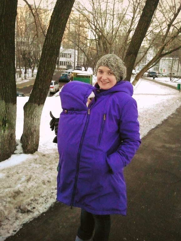 Слингокуртка Love and Carry. Фотоотчет