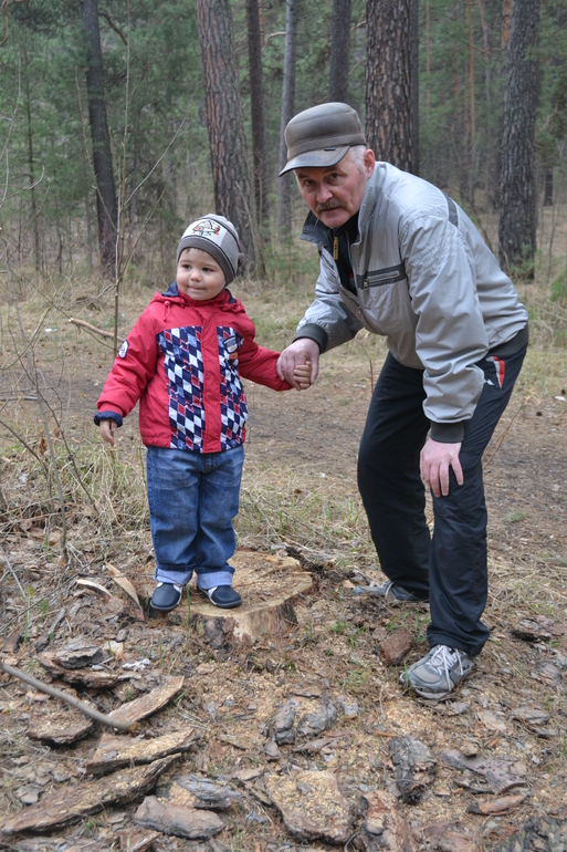 Прогулка в лесу 20.04.2014
