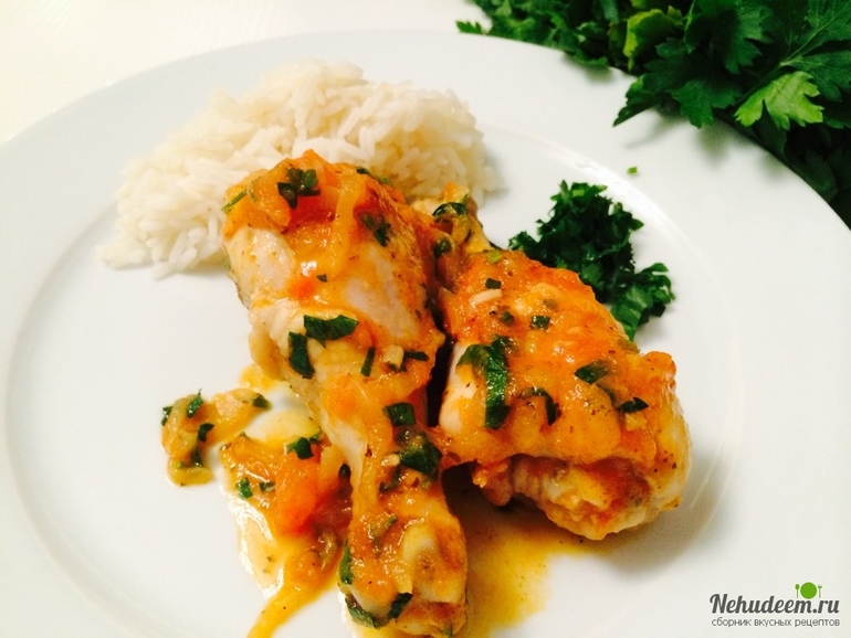 Чахохбили с курицей