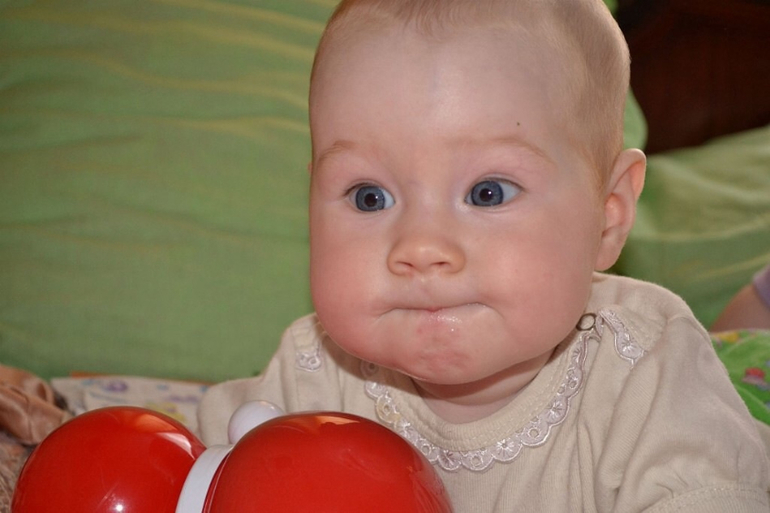 Нашей Лиле ПОЛГодика!!!