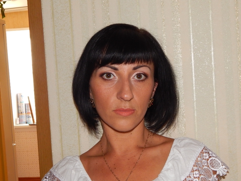 Персиковый макияж
