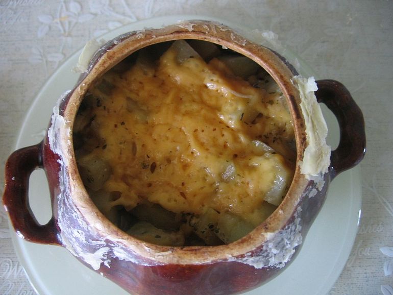Горшочки на ужин