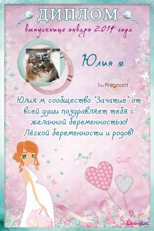 Дипломчик от Зачатия)