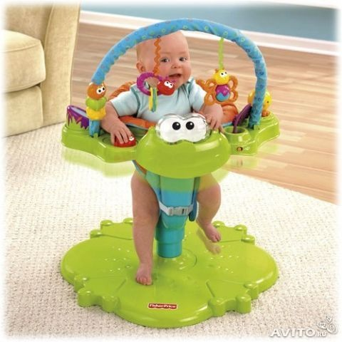 Прыгунки и игровой центр Fisher Price Веселый лягушонок 4500 руб