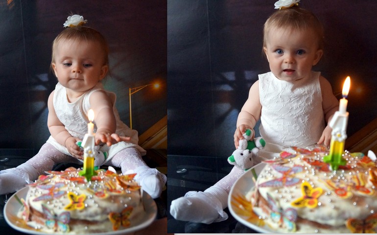 Чудесный день-Первый День Рождения!