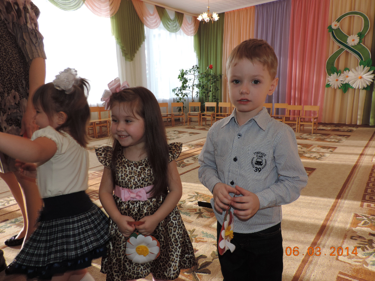 Наш первый утренник в саду!
