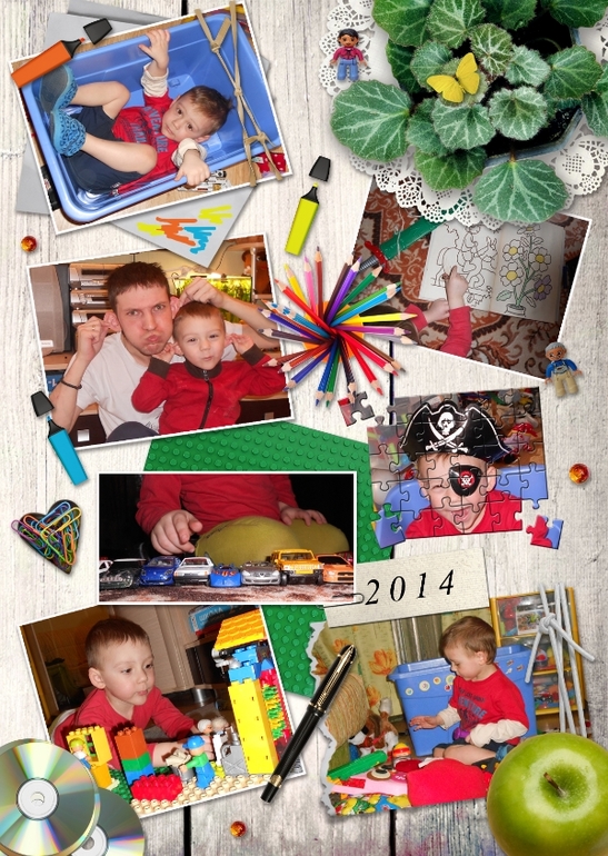 Мой календарик на 2014