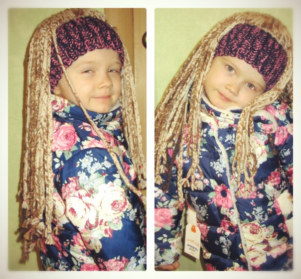 И связалась шапочка)))