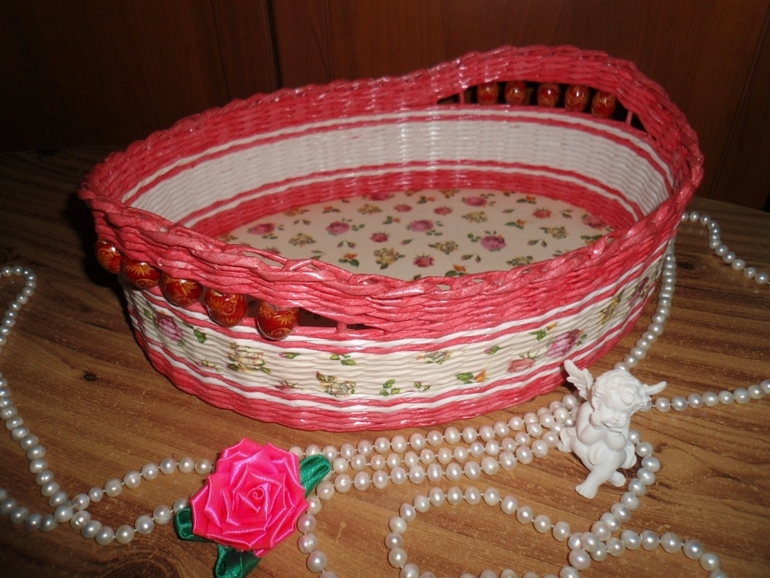 Плетеночки. Из кассовой ленты.