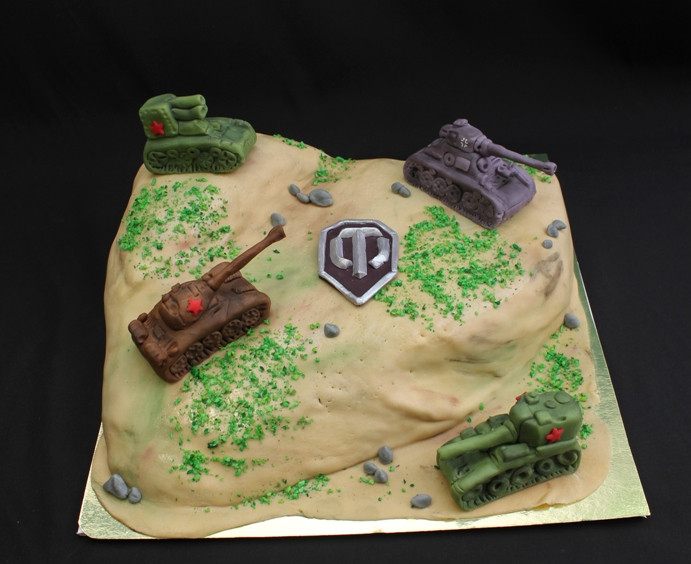 Торт " world of tanks"