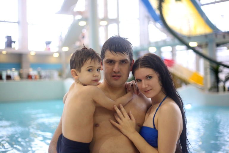 на ДР а вквапарке