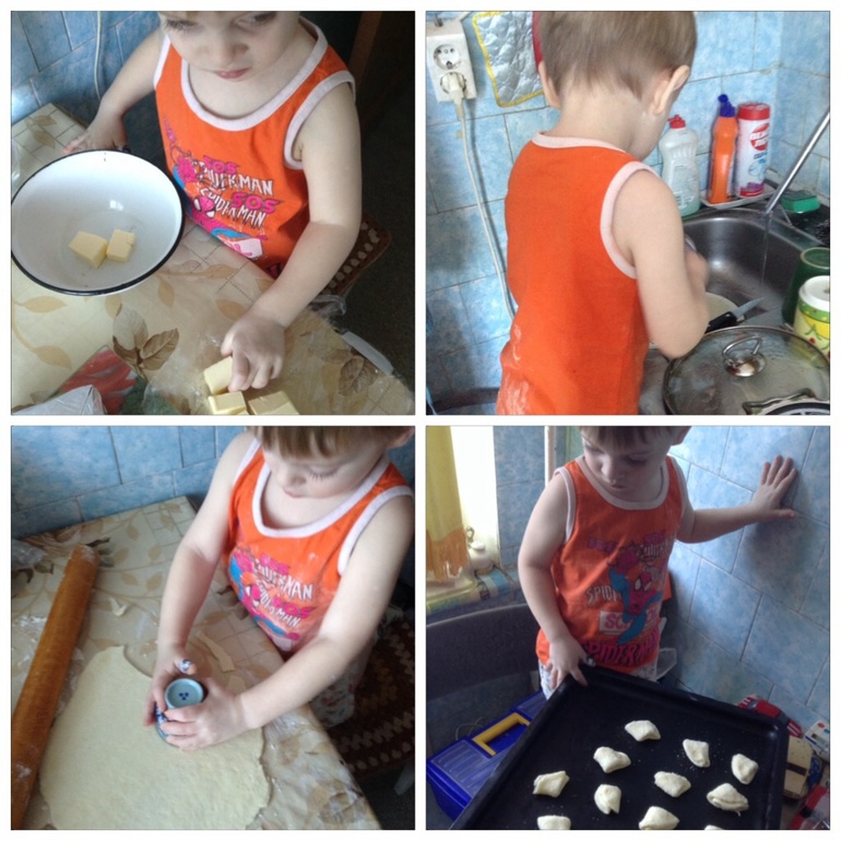 Творожное печенье