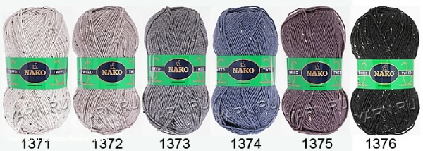 Пряжа TWEED (Nako) продам часть