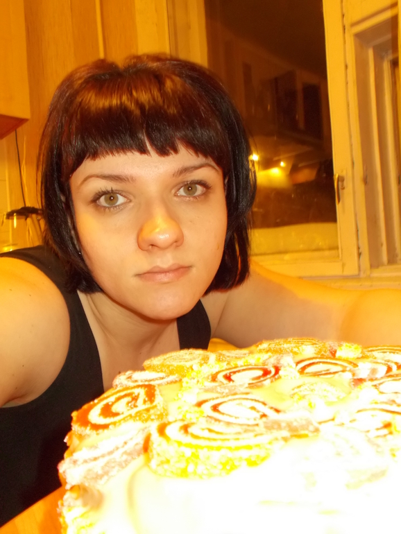 Тортик для любимого мужа на СВ ♥