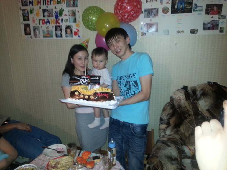 1 годик нашему счастью!!!!!!!!!!!!!!!