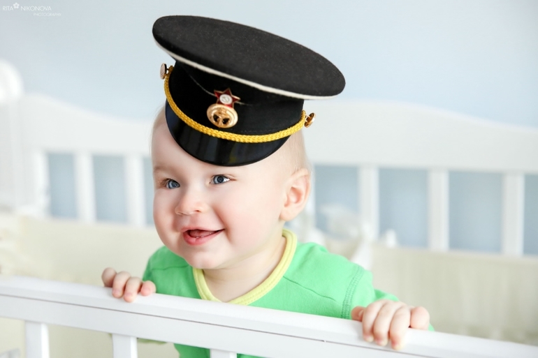 Ванечка с родителями