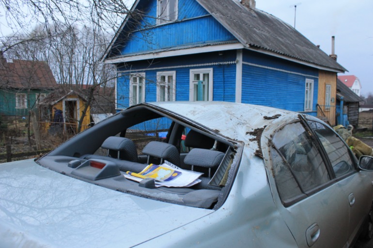 Муж попал в аварию(((