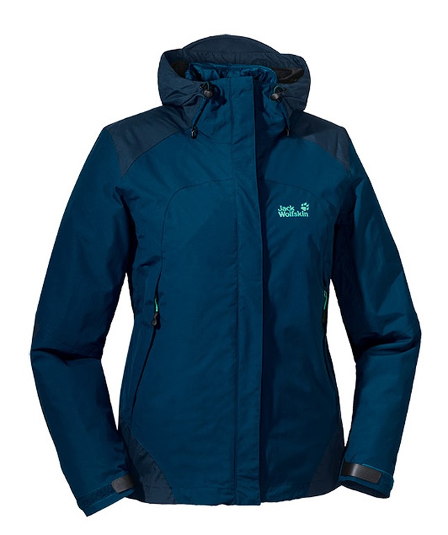 Накупила теплую одежку в магазине Jack Wolfskin :)
