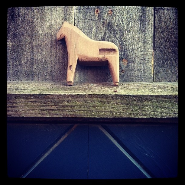Про символ года. Скандинавская лошадка Dala Horse
