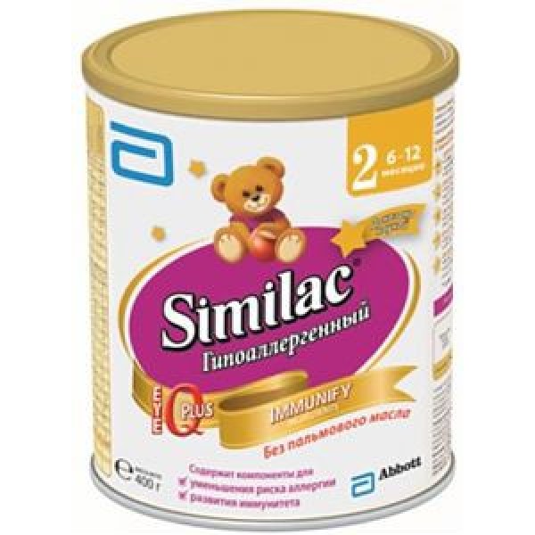 Similac гипоалергенный 6-12 мес Омск