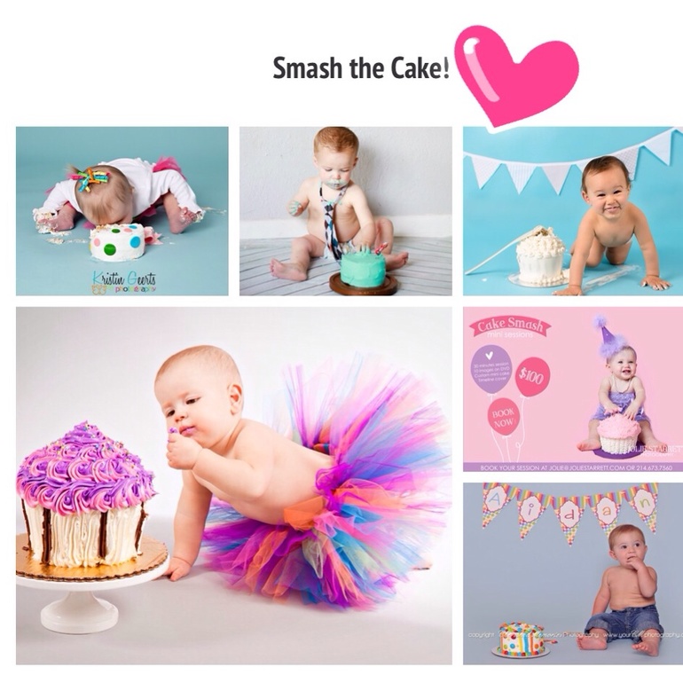 Фотопроект Smash the cake!