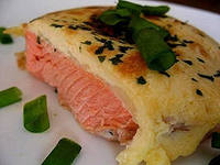 Сёмга под сырной корочкой