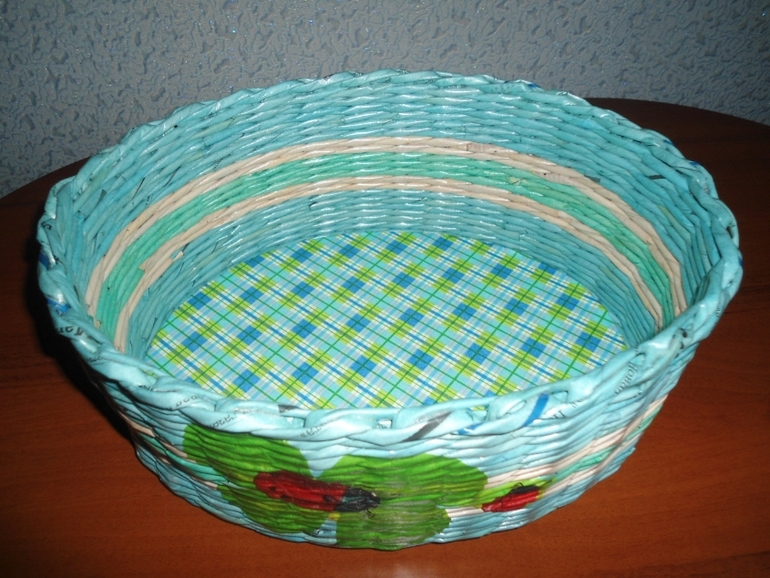 Плетеночки. Из газет.
