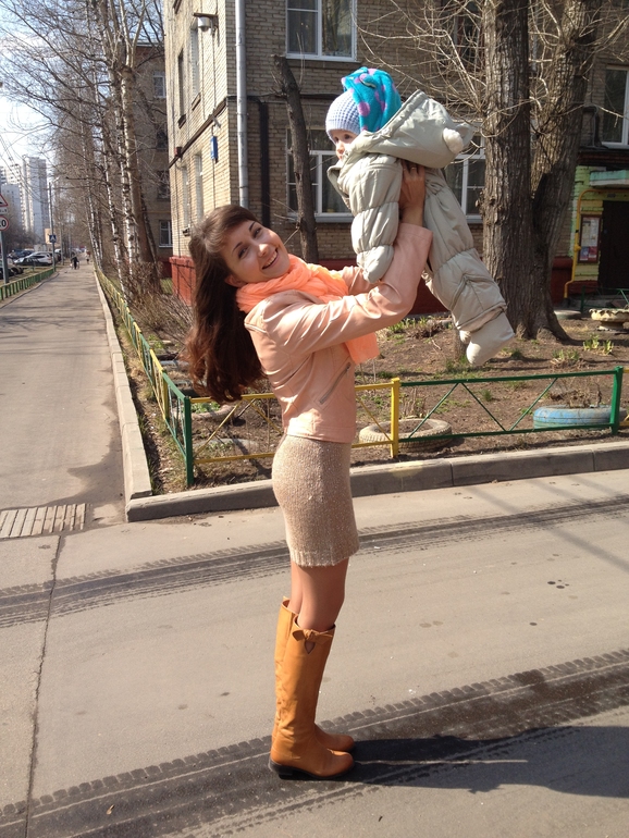 Вот нам и 8,5 счастливых месяцев!!!! всем теплой весны!!!)))