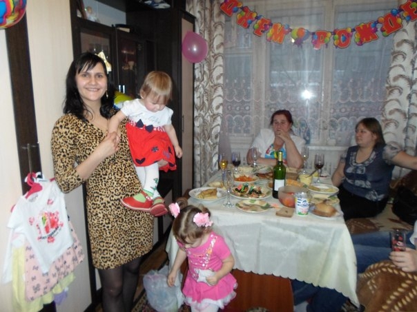 День рождения дочки