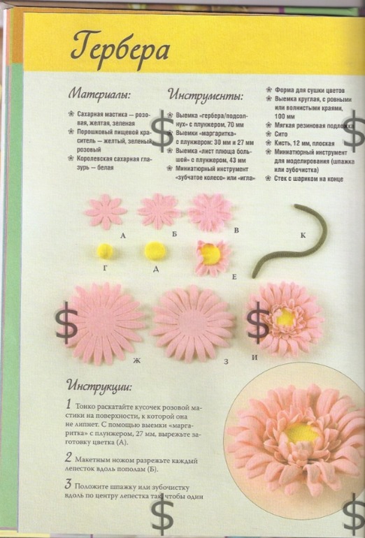 Книжечка с мк по цветам