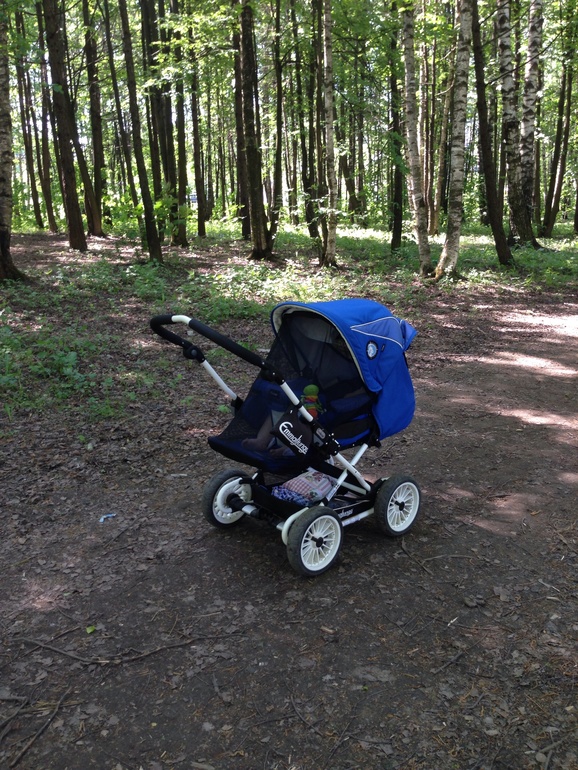 Emmaljunga City Cross в подмосковном лесу