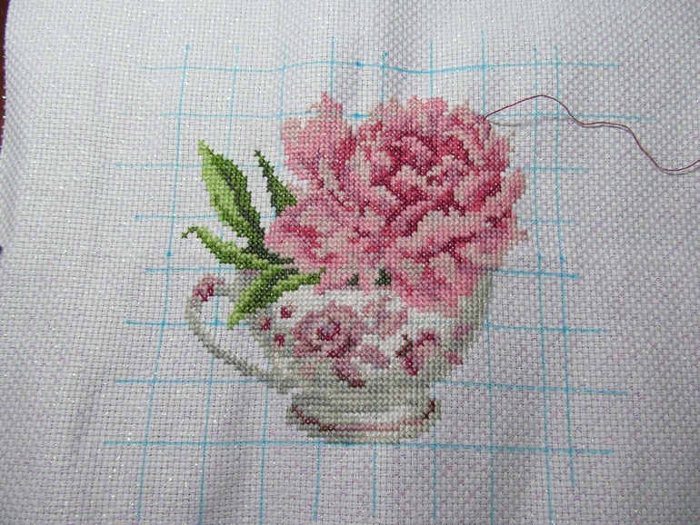 Моя чашка с пионом)