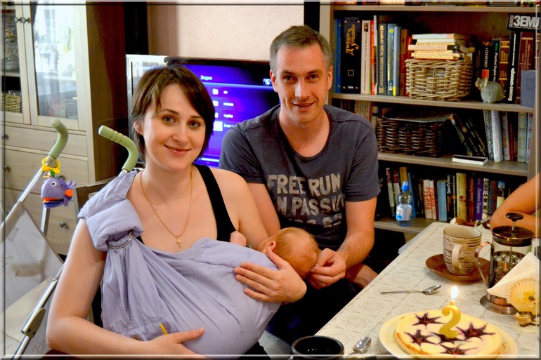 Всем привет! Мы отметили крестины и 2 месяца Лучика!