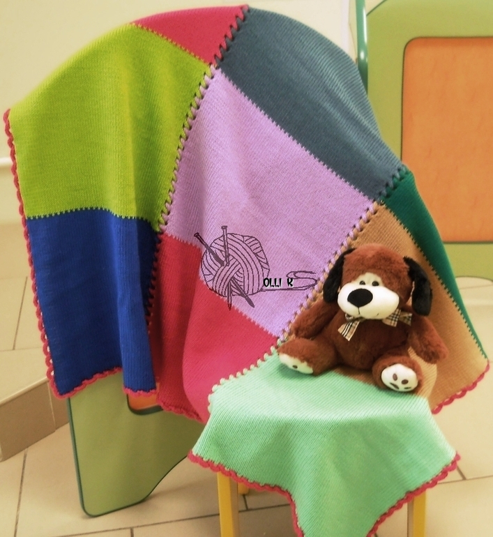 Детский плед " Красочный"