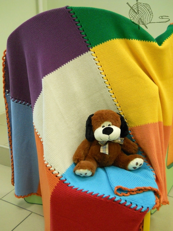 Плед детский "Радужный"