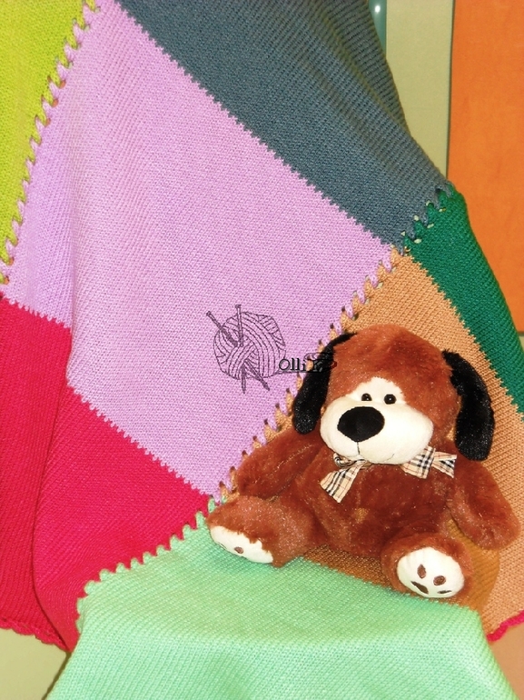 Детский плед " Красочный"