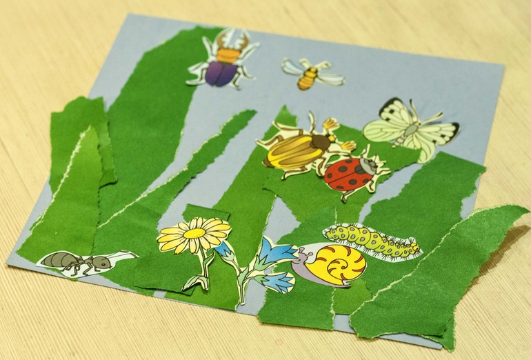 Горошек рисует, или занятия в 2 года 7 месяцев.