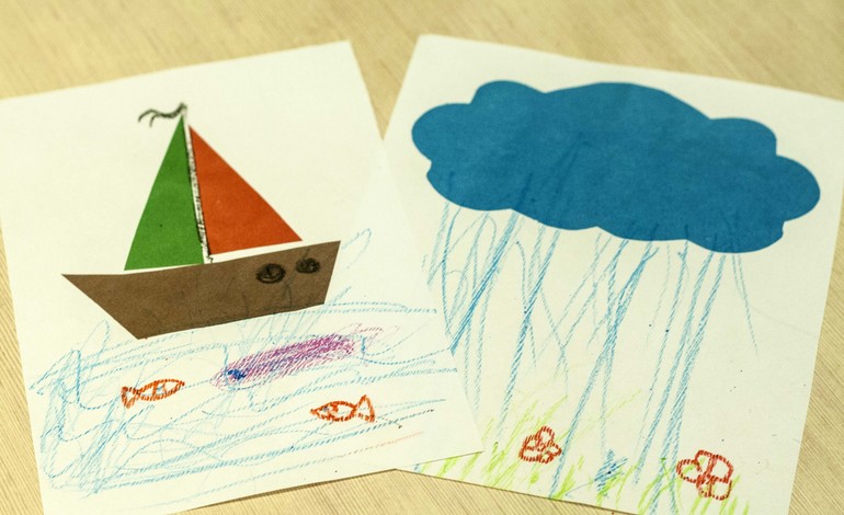 Горошек рисует, или занятия в 2 года 7 месяцев.