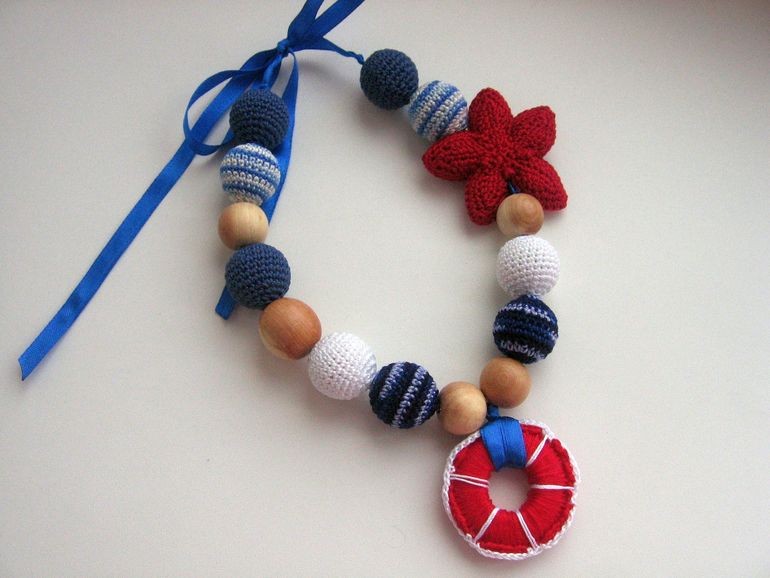 Бусы "Морские"