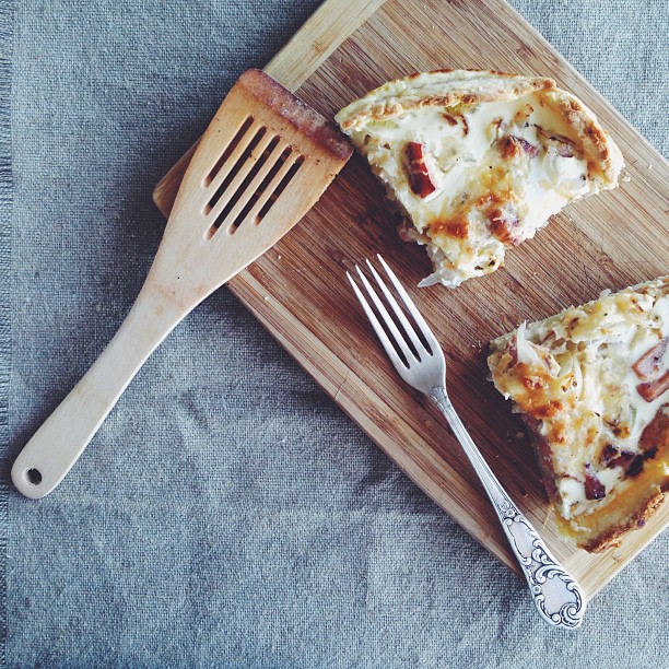 Quiche lorraine от @tanniehall
