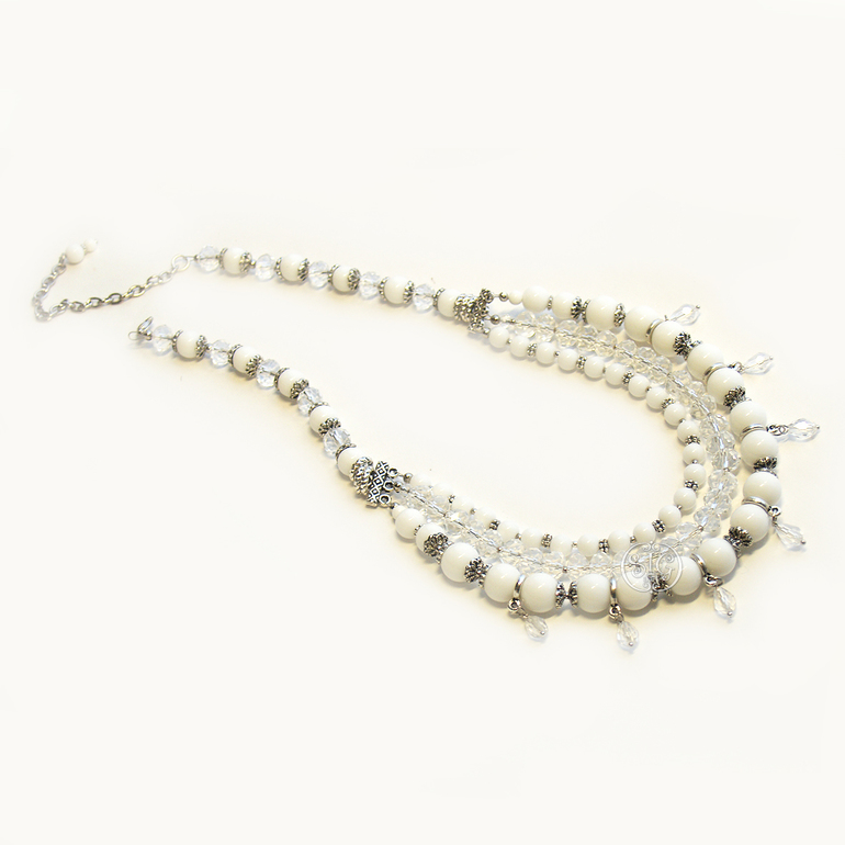 "Для души" - комплект украшений из агата