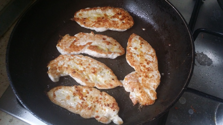 Мой только чтошний белковый ужин))